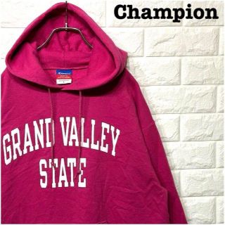 チャンピオン(Champion)のカレッジロゴ★チャンピオンChampionプルオーバーパーカー人気カラー刺繡ロゴ(パーカー)