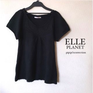 エルプラネット(ELLE PLANETE)のエルプラネット　ELLE トップス　半袖　カットソー(シャツ/ブラウス(半袖/袖なし))