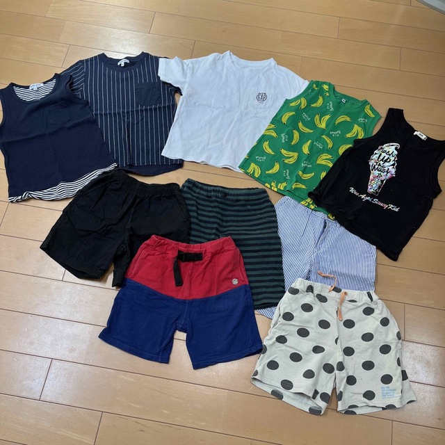 GLOBAL WORK(グローバルワーク)の120.130 セット キッズ/ベビー/マタニティのキッズ服男の子用(90cm~)(Tシャツ/カットソー)の商品写真