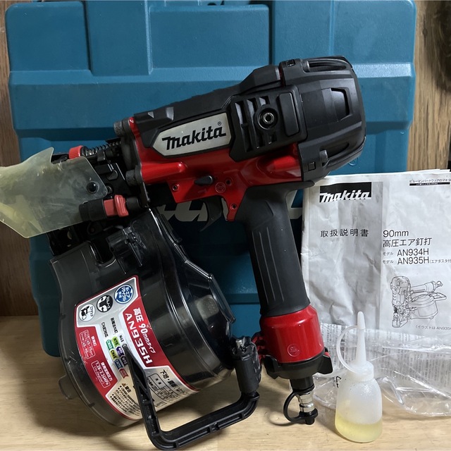 マキタ高圧エア釘打ち機 超美品 完動品-
