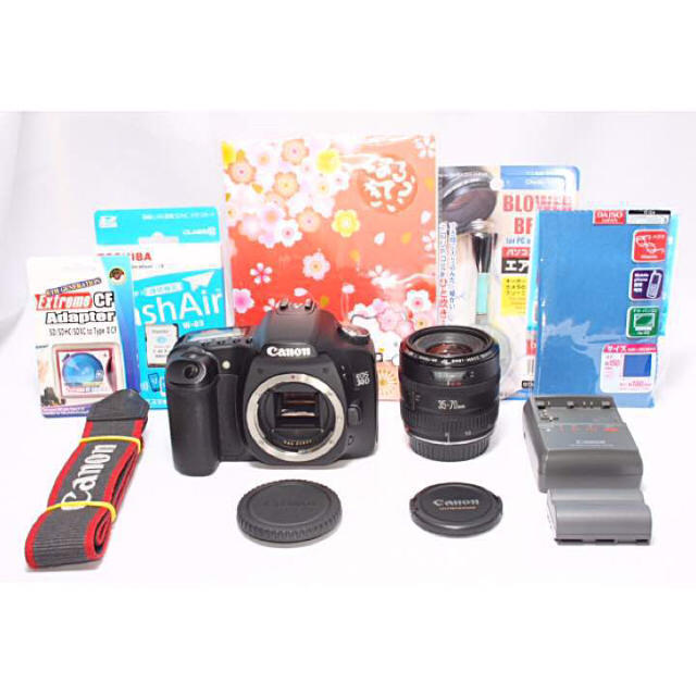 ☆スマホへ送れる&EOSで始める本格一眼☆CANON EOS 30D♫ ☆スマホへ送れる&EOSで始める本格一眼☆CANON EOS 30D♫