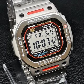 カシオ(CASIO)のG-SHOCK GW-M5610 [GMW-B5000TVA MOD] シルバー(腕時計(デジタル))