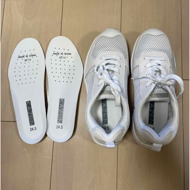 KAZEN(カゼン)のナースシューズ　24.5cm レディースの靴/シューズ(スニーカー)の商品写真