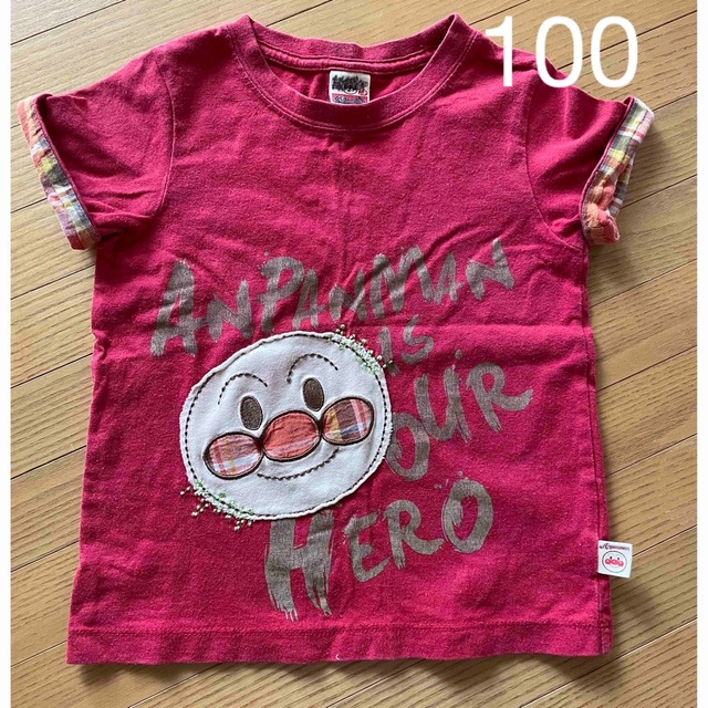 アンパンマン(アンパンマン)のアンパンマン　Tシャツ　100 キッズ/ベビー/マタニティのキッズ服男の子用(90cm~)(Tシャツ/カットソー)の商品写真