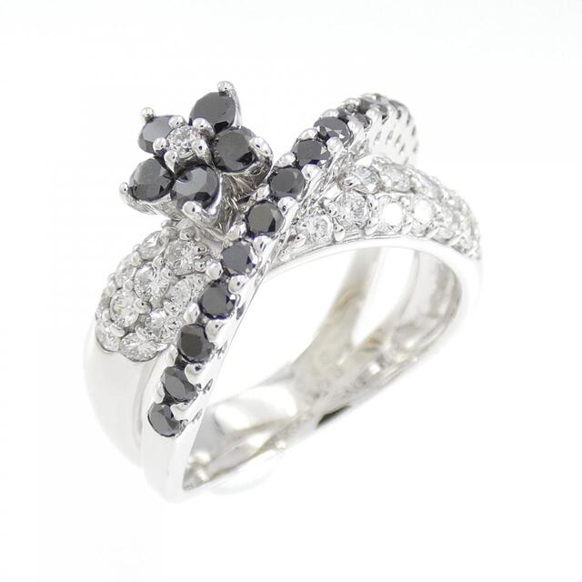 ポンテヴェキオ フラワー ダイヤモンドリング 0.42CT - リング(指輪)