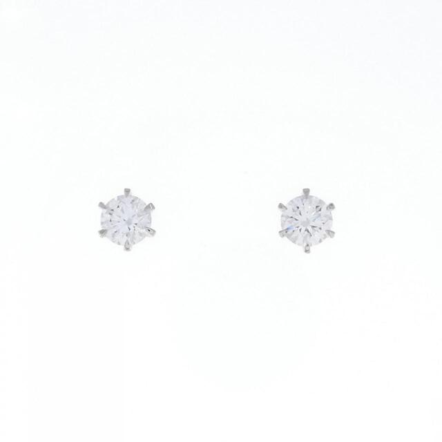 【リメイク】ST/プラチナダイヤモンドピアス 0.306CT 0.312CT D VS1 3EXT H&C