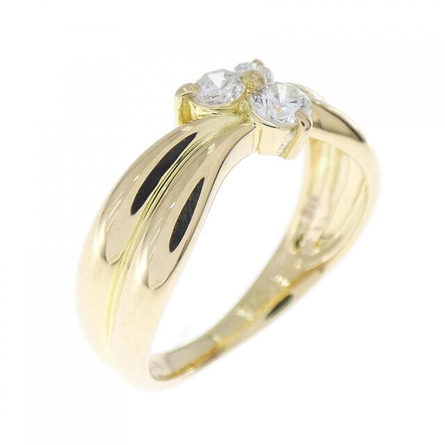 最新作売れ筋が満載 K18YG ダイヤモンド 0.20CT リング リング(指輪