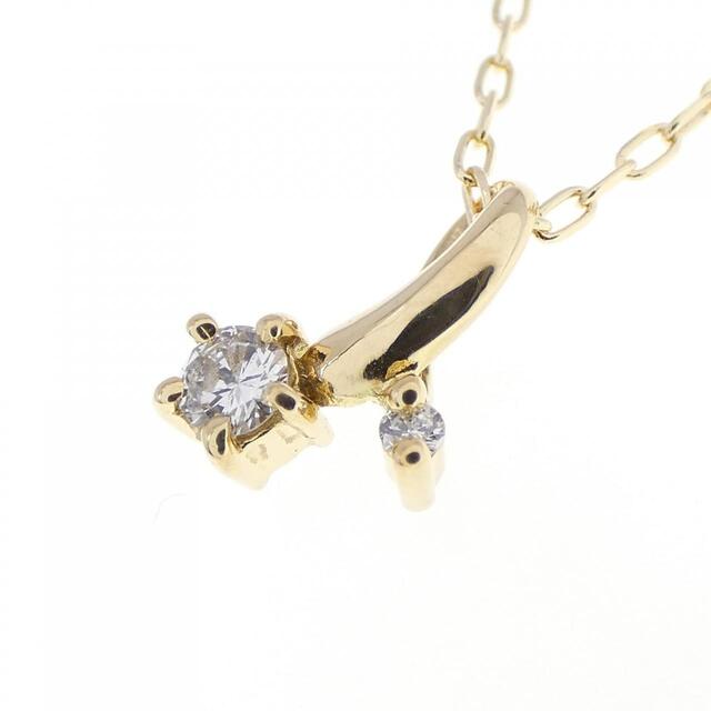 K18YG ダイヤモンド ネックレス 0.11CT 2