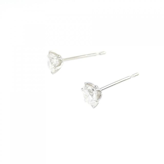 【リメイク】PT ダイヤモンドピアス 0.301CT 0.309CT F－G I1 GOOD