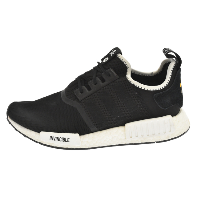 adidas(アディダス)のadidas アディダス ×INVINCIBLE ×NEIGHBORHOOD インヴィンシブル ネイバーフッド NMD R1 ローカットスニーカー ブラック US10/28cm メンズの靴/シューズ(スニーカー)の商品写真