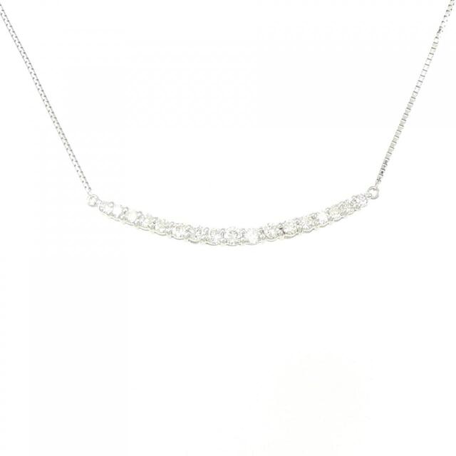 豪奢な K18WG ダイヤモンド 0.52CT ネックレス ネックレス - www