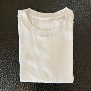 ユニクロ(UNIQLO)のUNIQLO 白　110 Ｔシャツ　半袖(Tシャツ/カットソー)