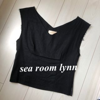 シールームリン(SeaRoomlynn)の美品！リネンカットソー　シールームリン(カットソー(半袖/袖なし))