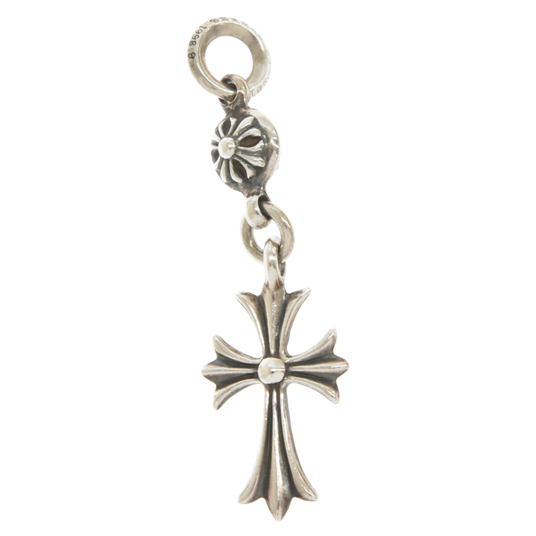 美しい CHROME - Hearts Chrome HEARTS シルバー ネックレストップ チャーム 1ボールタイニーCHクロス CRS CH TNY 1B クロムハーツ ネックレス