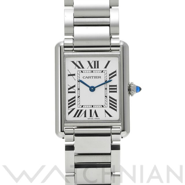 Cartier - 中古 カルティエ CARTIER WSTA0052 シルバー メンズ 腕時計