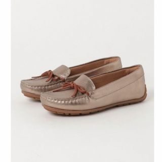 クラークス(Clarks)の【Clarks】ダメオスウィング (ピューターメタリックレザー)26cm(スリッポン/モカシン)