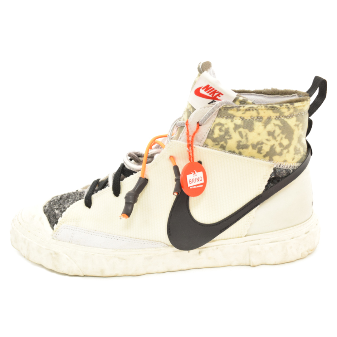 NIKE ナイキ 21SS READY MADE BLAZER MID R/M CZ3589-100 レディメイド ブレザーミッド  再構築ミッドカットスニーカー ホワイト US11/29cm | フリマアプリ ラクマ