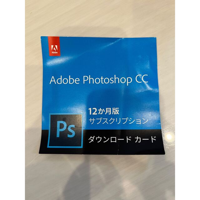 Adobe Photoshop CC 12ヶ月版 ダウンロードカード スマホ/家電/カメラのPC/タブレット(PC周辺機器)の商品写真