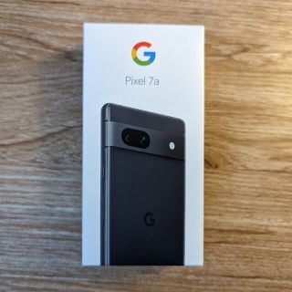 グーグルピクセル(Google Pixel)の新品 Google Pixel 7a Charcoal 128GB SIMフリー(スマートフォン本体)