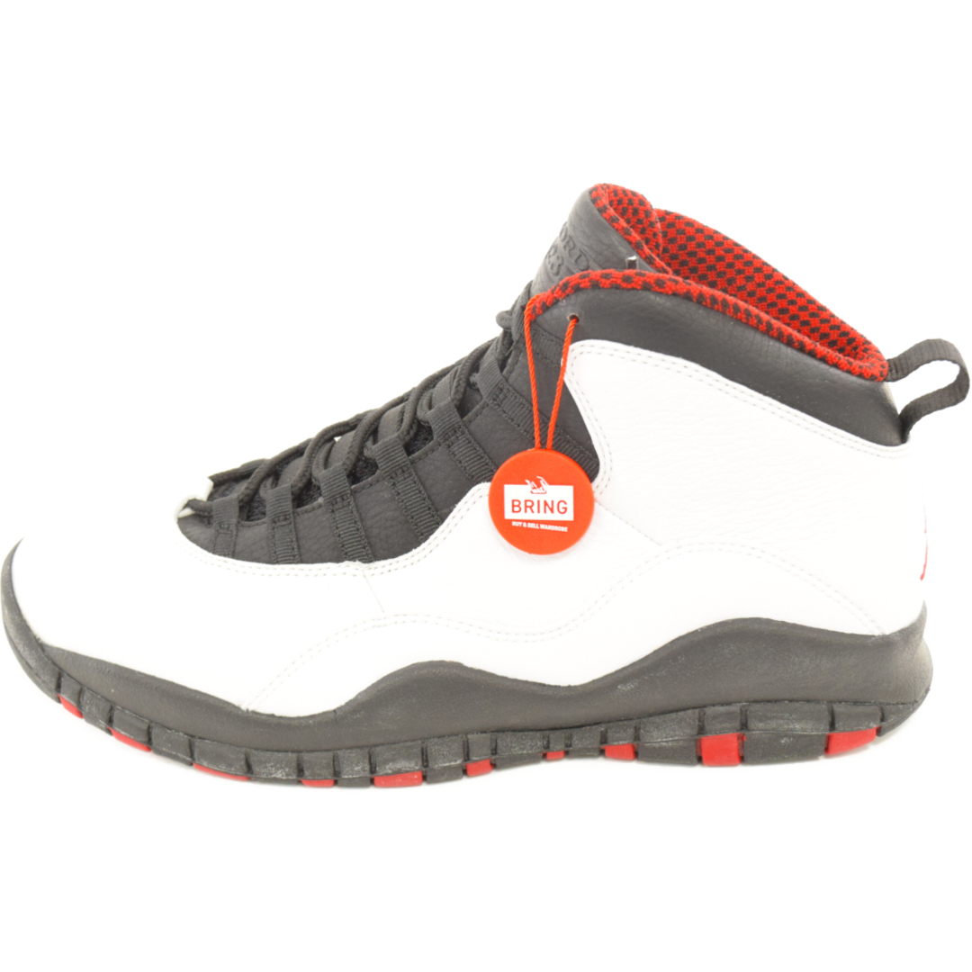 NIKE ナイキ AIR JORDAN10 RETRO エアジョーダン10 レトロ ハイカットスニーカー ホワイト 310805‐100 US9.5