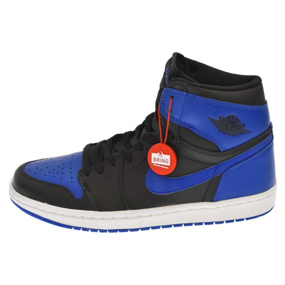 NIKE ナイキ AIR JORDAN1 RETRO エアジョーダン1 レトロ ハイカットスニーカー ロイヤル ブルー/ブラック 136066-041 US8