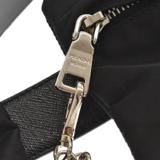 PRADA - PRADA プラダ チェーン付 ナイロン ベルトバッグ ウエスト