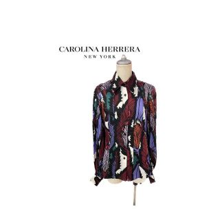 キャロライナヘレナ(CAROLINA HERRERA)の184009 CAROLINA HERRERA キャロリーナヘレナ ブラウス(シャツ/ブラウス(長袖/七分))