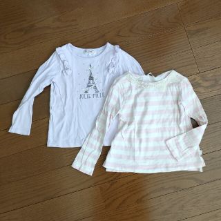 マザウェイズ(motherways)の110センチ長袖トップスセット(Tシャツ/カットソー)