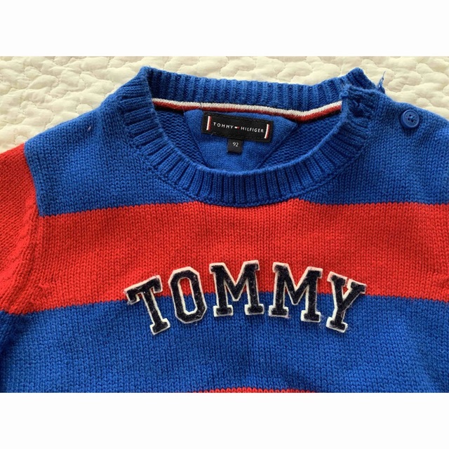 TOMMY HILFIGER(トミーヒルフィガー)のニット　トレーナー キッズ/ベビー/マタニティのキッズ服男の子用(90cm~)(ニット)の商品写真