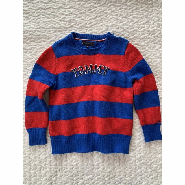 TOMMY HILFIGER(トミーヒルフィガー)のニット　トレーナー キッズ/ベビー/マタニティのキッズ服男の子用(90cm~)(ニット)の商品写真