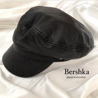 ベルシュカ(Bershka)のBershka ベルシュカ　キャスケット　レザー　レザーキャスケット(キャスケット)