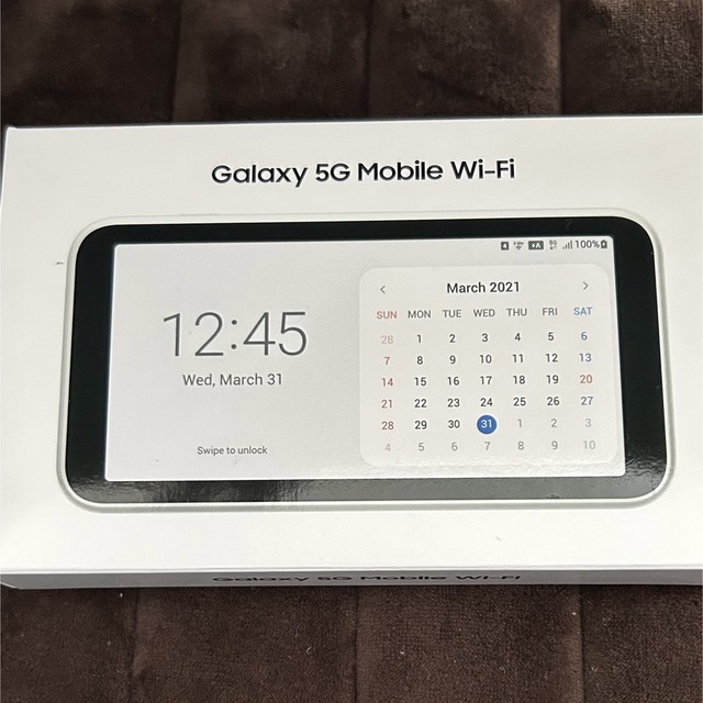 Galaxy(ギャラクシー)のGalaxy 5G Mobile Wi-Fi SCR01 スマホ/家電/カメラのスマホ/家電/カメラ その他(その他)の商品写真