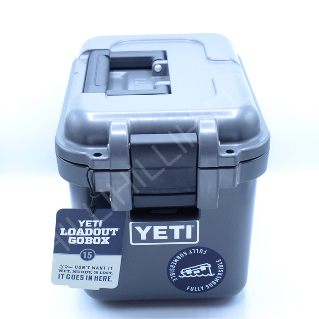 ☆新品送料込み☆ YETI イエティ gobox ゴーボックス　15 チャコール