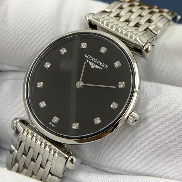 お気にいる】 LONGINES SS時計 ダイヤモンド クォーツ L4.209.4