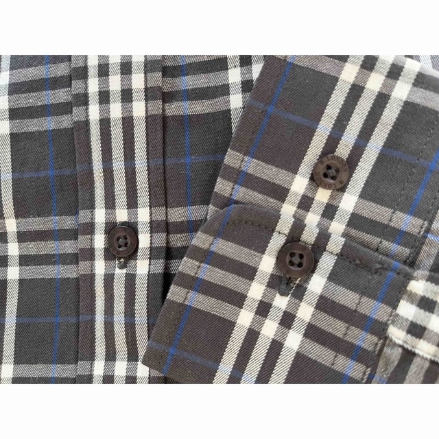 BURBERRY(バーバリー)のバーバリー  長袖ブラウスシャツ　Ｌサイズ メンズのトップス(シャツ)の商品写真