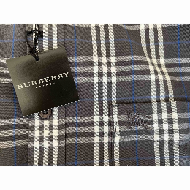 BURBERRY(バーバリー)のバーバリー  長袖ブラウスシャツ　Ｌサイズ メンズのトップス(シャツ)の商品写真