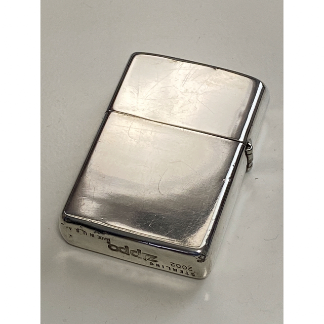 専用 ZIPPO ジッポー オイルライター スターリングシルバー 2002年-