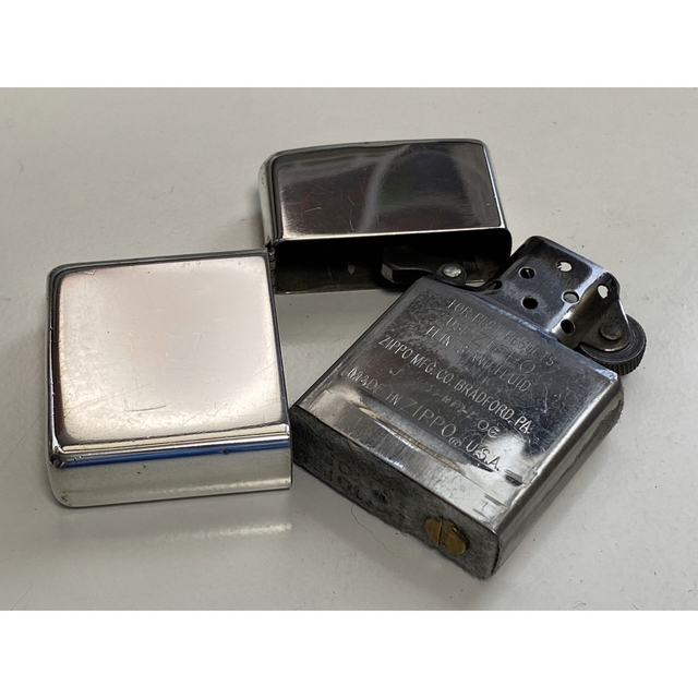 Zippo/ライター/2002年/スターリングシルバー/スタシル/ビンテージ