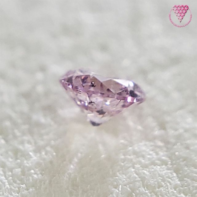 0.059 ct F.L.Pur.Pink I1 CGL 天然 ピンク ダイヤ レディースのアクセサリー(リング(指輪))の商品写真