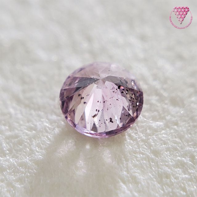 0.059 ct F.L.Pur.Pink I1 CGL 天然 ピンク ダイヤ レディースのアクセサリー(リング(指輪))の商品写真