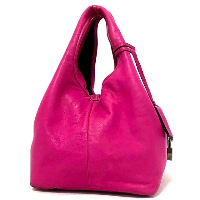 LOEWE - ロエベ ハンドバッグ カリエ ピンク シルバー ミニの通販 by