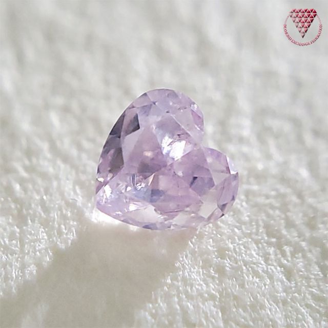 0.211 ct F.L.Pu-Pink AGT 天然 ピンク ダイヤモンド