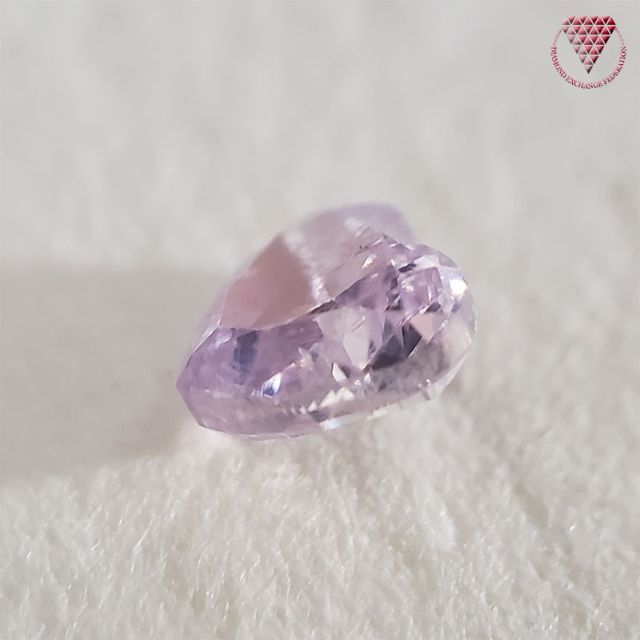 0.211 ct F.L.Pu-Pink AGT 天然 ピンク ダイヤモンド