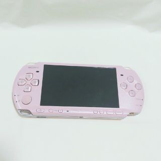 プレイステーションポータブル(PlayStation Portable)のPSP 3000 本体 ピンク(携帯用ゲーム機本体)