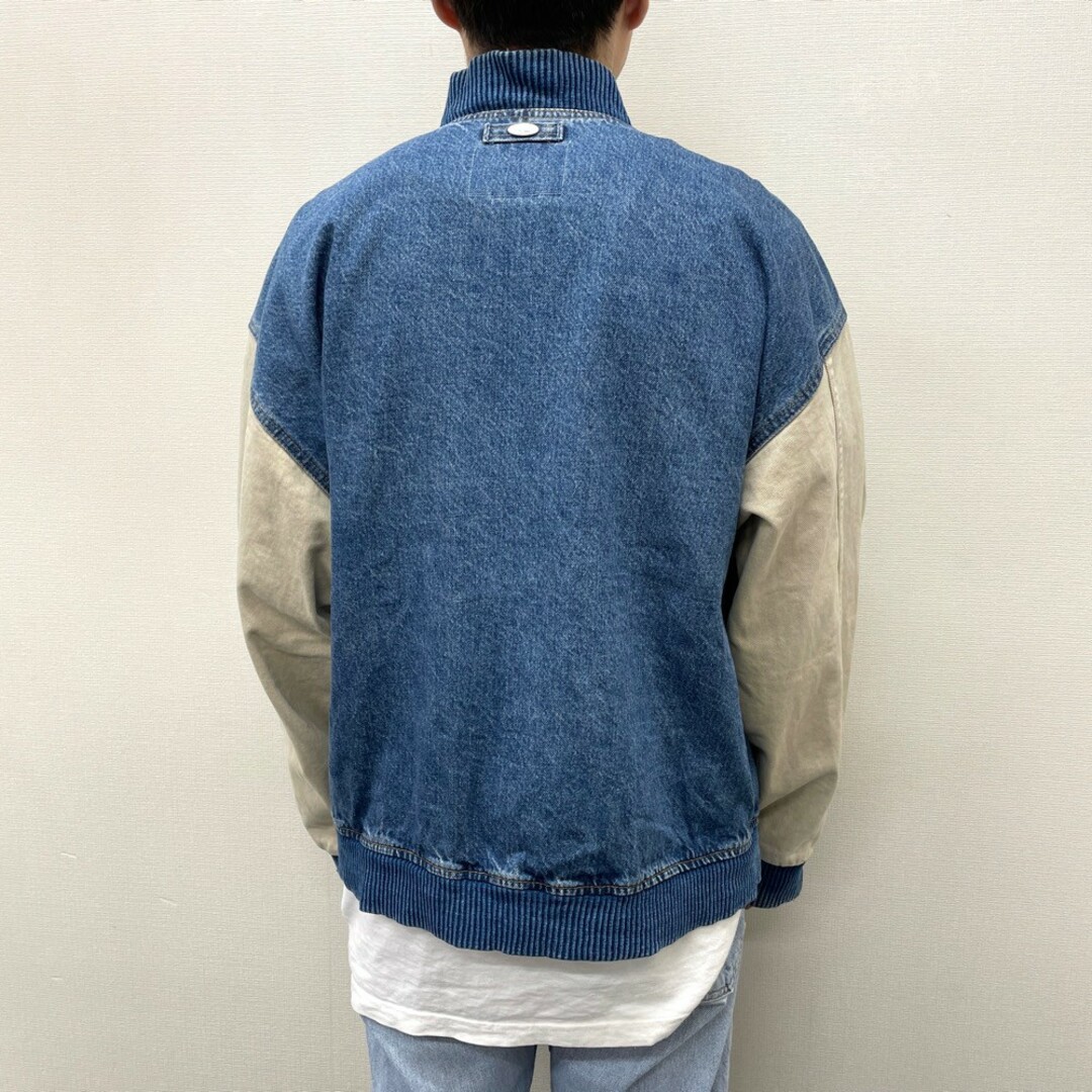 US古着 カナダ製 iD WEAR デニム スタジャン 切り替え P. D. PAPPY'S
