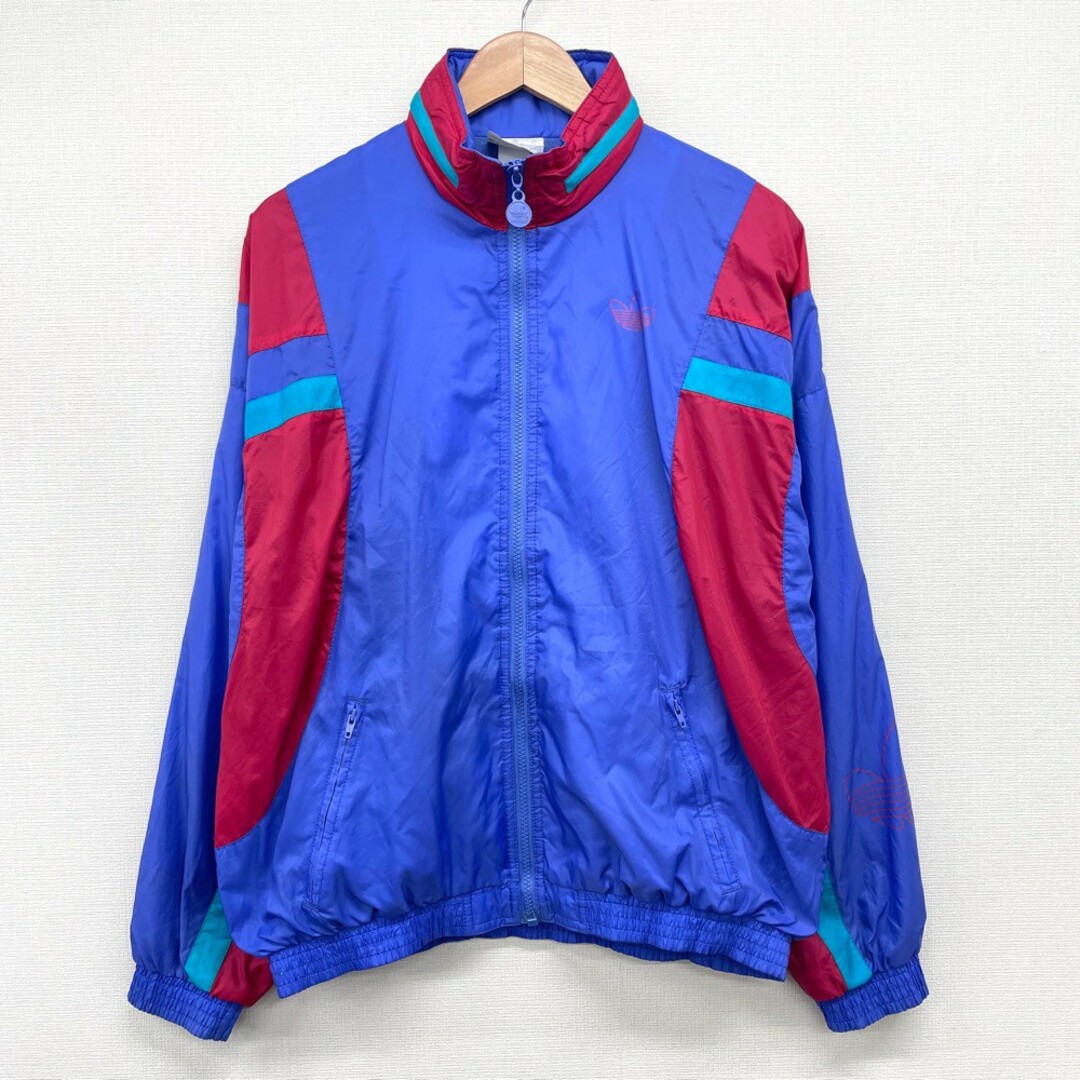 adidas - 80's US古着 アディダス adidas ジップアップ ナイロン