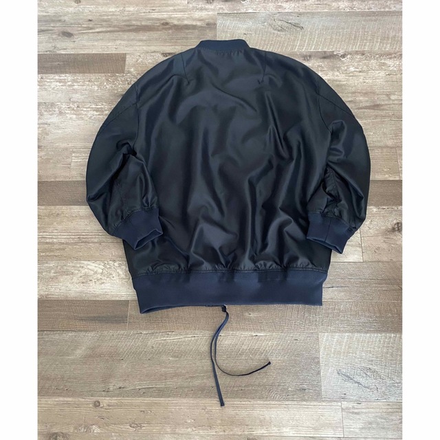 絶妙 値下げ!NOBLEノーブル MA-1ロングブルゾン 美品! NOBLE