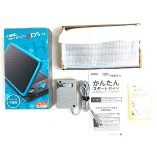 ♦︎未使用保管品 ♦︎ Newニンテンドー2DS LL ブラック×ターコイズの
