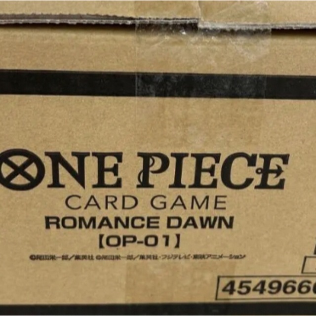 新品未開封 ONE PIECE ROMANCE DAWN OP-01 12BOX