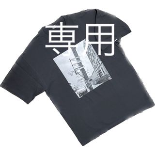 ステューシー(STUSSY)の【STUSSY】90s old stussy フォトTシャツ 黒 XL ⑥(Tシャツ/カットソー(半袖/袖なし))